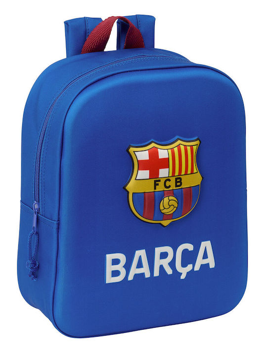 School Bag F.C. Barcelona Navy Blue 22 X 27 X 10 Cm 3D
