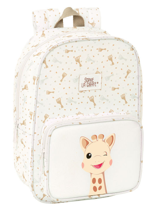 Σχολική Τσάντα Sophie La Girafe Μπεζ 20 X 28 X 8 Cm