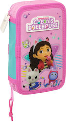 Gabby's Dollhouse Gabby's Dollhouse Party Pinker Rucksack Bleistifte 12,5 x 19,5 x 4 cm 28 Stück Gabby's Dollhouse Gabby's Dollhouse Party Pinker Rucksack Bleistifte 12,5 x 19,5 x 4 cm 28 Stück