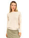 Doca Damen Pullover Beige