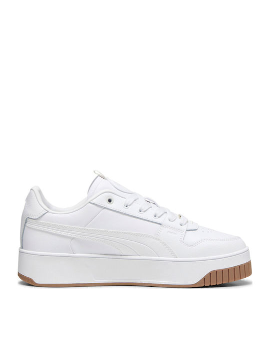 PUMA Carina Street Lux Флатформи Сникърси Бели