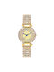 Watch with Gold Metal Bracelet