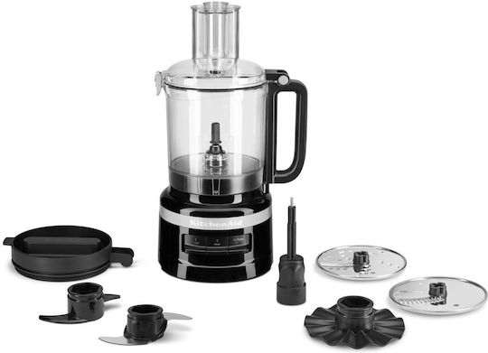 Kitchenaid Multifunktions-Food-Prozessor 240W mit Behälter 2.1Es und Blender-Kanne Schwarz