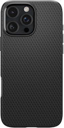 Spigen Liquid Air Back Cover Σιλικόνης Matte Black (iPhone 16 Pro Max)