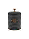 Ankor Vază Decorativă Metalic Negru 10.4x10.4x16.5cm 1buc
