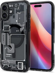 Spigen Ultra Hybrid Zero One (MagFit) Back Cover Πλαστικό Μαύρο (iPhone 16)