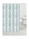 Ankor Shower Curtain 180x180cm Petrol