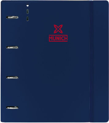 Munich Clipboard for Paper A4 Blue 1pcs