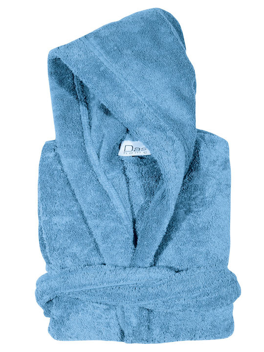 Das Home Casual Halat de baie cu Glugă Light Blue 430gr/m² 460180305908
