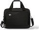 FlyNow Sack Voyage 24lt Black Fabric L40xW20xH30cm