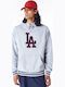 Los Angeles Dodgers Sweatshirt with Hood Grey
