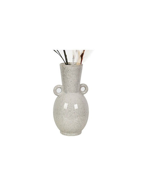 Romimex Decorative Vase Beige 15x15x30cm