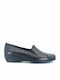 Δερμάτινα Γυναικεία Loafers σε Μαύρο Χρώμα