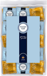 Mister Size Προφυλακτικά 1τμχ 53mm Natural Mister Size Προφυλακτικά 1τμχ 53mm Natural