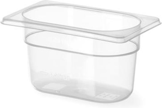 Gastronorm Container Made Polypropylene Gn 1/9 Height 100 Mm Hendi 880524