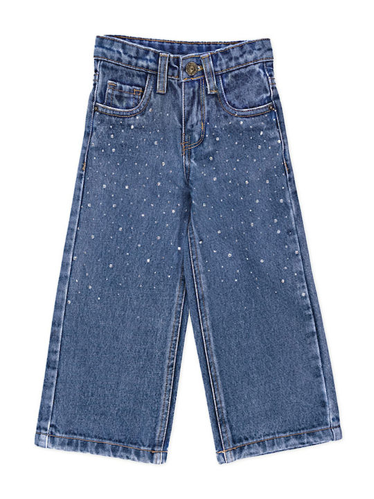 Pantalon Larg din Blugi pentru Copii Jeans