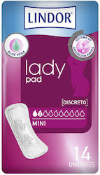 Lindor Lindor Women's Incontinence Pad 14pcs