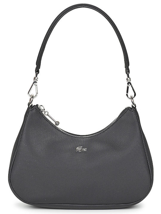 Daily Women's Shoulder Bag Croco Black