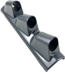 Car Column Instrument Mount 52mm Carbon Type
