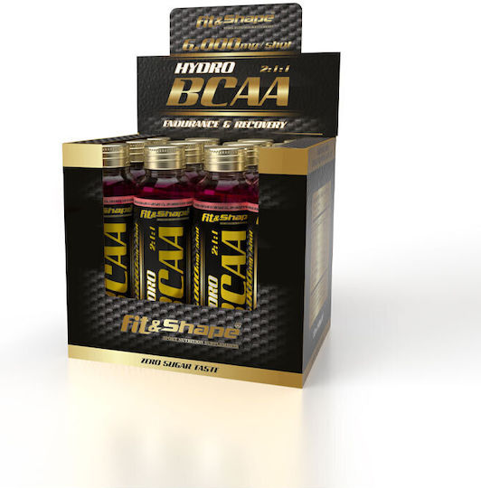 Fit & Shape Hydro Bcaa 6000mg 12 x 150ml Tropical Fruits