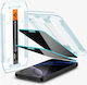 Spigen GLAS.tR EZ Fit Privacy Tempered Glass 2τμχ (iPhone 16 Pro Max / 17 Pro Max)
