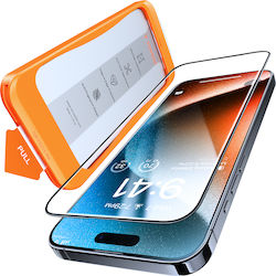 Torras Vollflächig gehärtetes Glas (iPhone 17 / 17 Pro / 16 Pro)