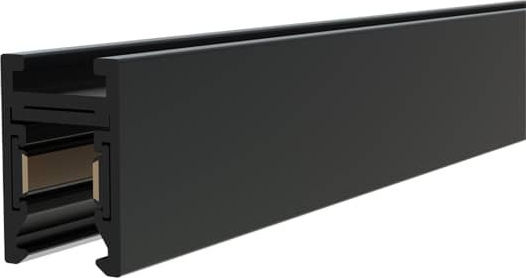 Aca Magnetische Montageschiene für Leuchten Schwarz TMS1MB