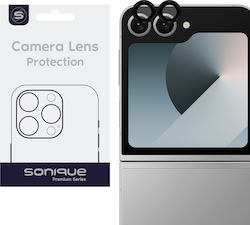 Sonique Προστασία Κάμερας Tempered Glass Μαύρο για το Samsung Galaxy Z Flip 6