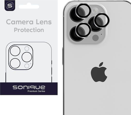 Sonique Προστασία Κάμερας Tempered Glass Ασημί για το iPhone 14 Pro, iPhone 14 Pro Max