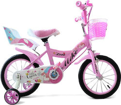 Miko 14" Kinder Fahrrad BMX Rosa