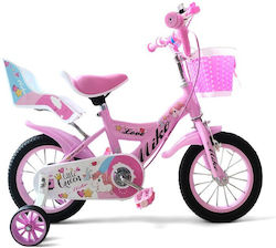 Miko 12" Kinder Fahrrad BMX Rosa