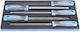 Unior 621083 Set Limes cu Mâner 5buc