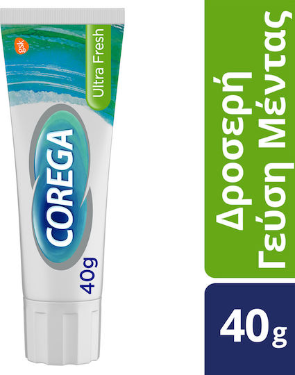 Corega 3d Hold Ultra Fresh Fixiercreme 40gr