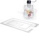 Polycarbonate Lid Sous-vide Cutout Gn 1/2 Conta...