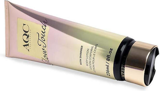 Aquarius Cosmetic Glow Touch Ξυλώδες Γλυκό Άρωμα Ενυδατική Lotion Σώματος 236ml