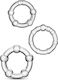 Mokko Toys Cock Ring Schwanz Transparent 3Stück
