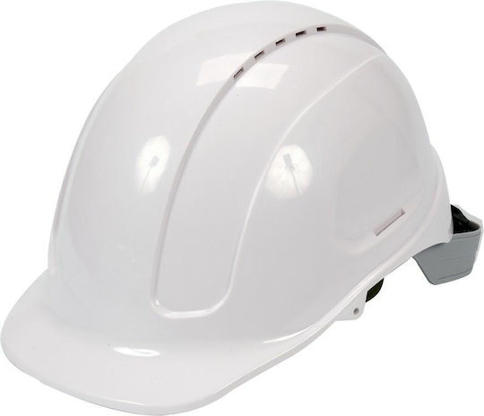 Yato YT-73972 Κράνος Baustelle mit Ohrstöpseln Weiß