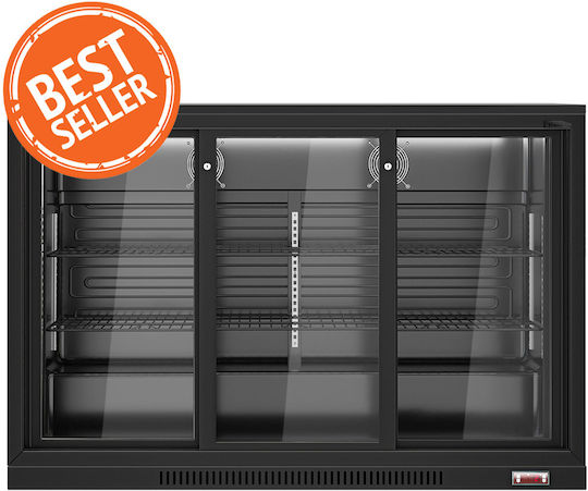 Lappas Kühlschrank Rückwandbar 330Es mit drei Türen H83.5xB133.5xT50.5cm