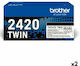 Brother TN-2420 Original Multipack Toner Laser Printer Negru 2buc (TN-2420)