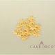 Small Gold Stars 2cm 10pcs