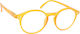 Oramont Reading Glasses +2.25 in Yellow color 1129