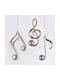 Ornament suspendat Notă Rose Gold 42.7buc