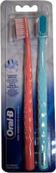 Oral-B Pro-sensitive Clinical Οδοντόβουρτσα Extra Soft Orange / Blue 2τμχ