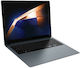 Samsung Galaxy Book4 Pro 16" OLED Touchscreen 120Hz (Ultra 7-155H/32GB/512GB SSD/W10 Pro) Moonstone Gray (ES Keyboard)