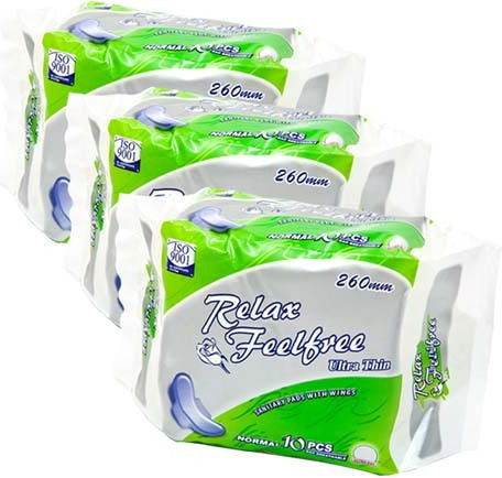 Nannys A.E. Feelfree Sanitary Pads 30pcs