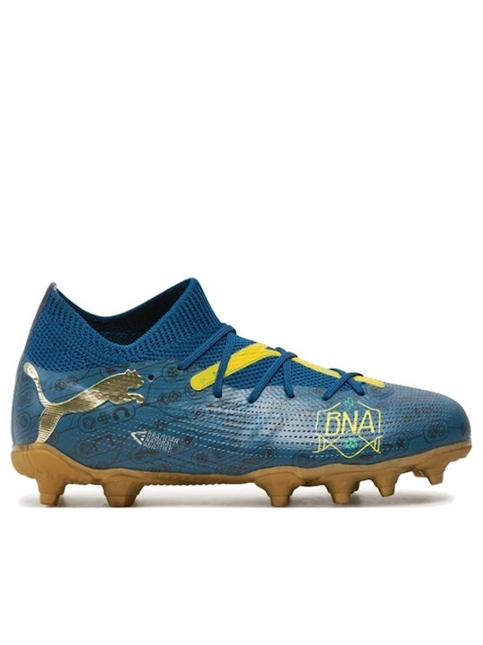 Future 7 Match Bna FG/AG Kids Soccer Cleats Molded Blue