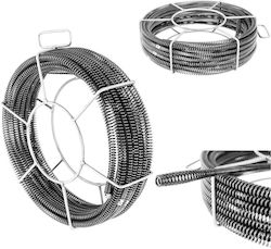 Hydraulic Pipe Spring Drain Cleaner Spiral 5 X 2.3 M Ø 16 Mm Set