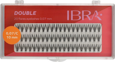 Ibra False Eyelashes in Black color 421