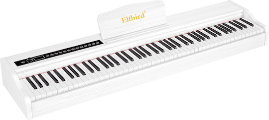 Elfbird Αρμόνιο Stage BL-150 με 88 Βαρυκεντρισμένα Πλήκτρα Λευκό