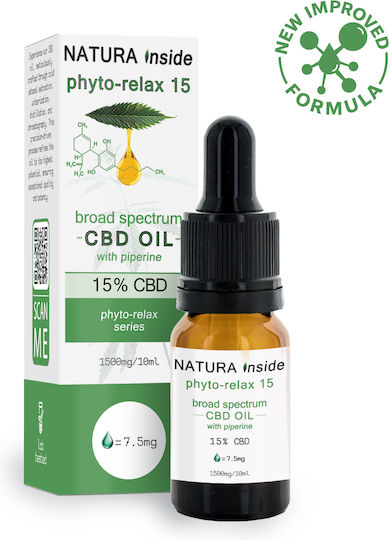 Neuroxtracts Ulei Produse din cânepă (CBD) în Picături cu 15% CBD 10ml